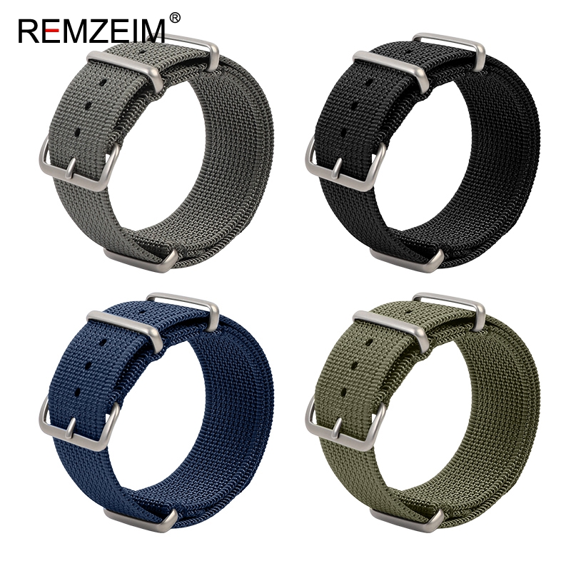 Nato Strap Nylon - Новый ребристый нейлоновый ремешок для часов