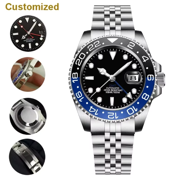 Cartier Watch Santos - Новые мужские часы GMT 40 мм