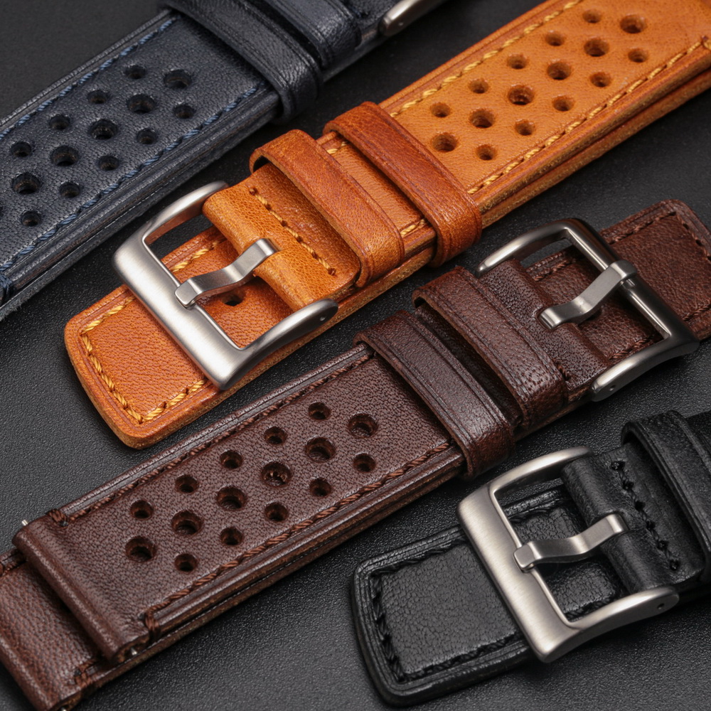 Leather Strap Quick Release - Ремешок для часов Hemsut из воловьей