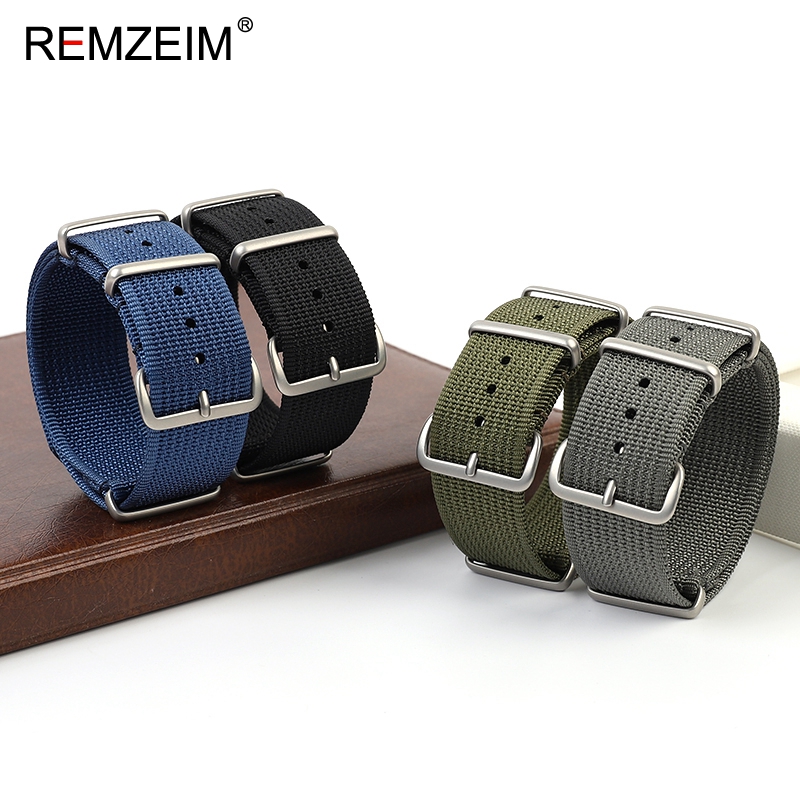 Новый ребристый нейлоновый рем – обзор и цена Nato Strap Nylon