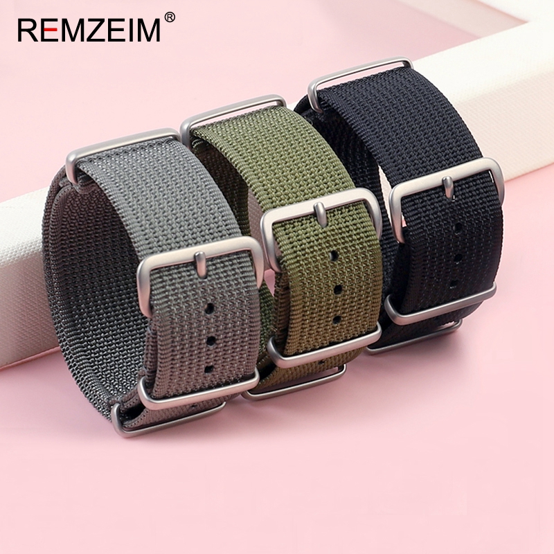 Новый ребристый нейлоновый рем – обзор и цена Nato Strap Nylon