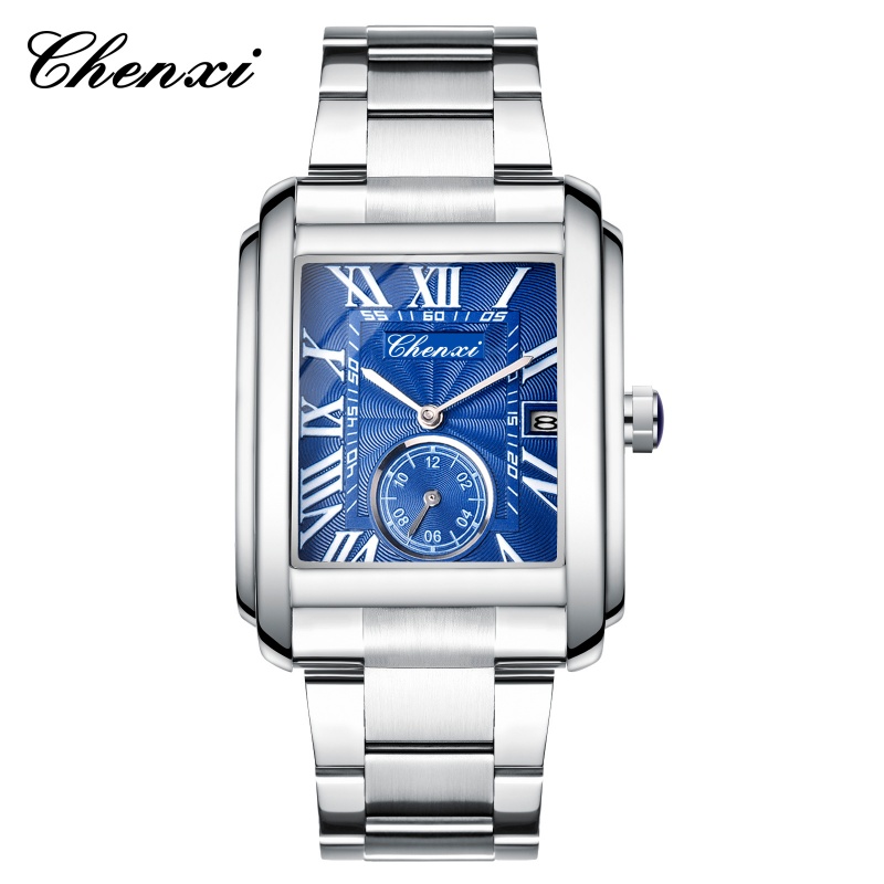 Мужские кварцевые часы CHENXI  – обзор и цена Cartier Watch Santos