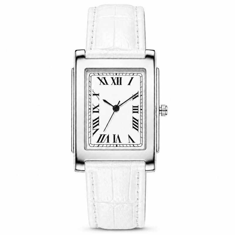 Мужские деловые аналоговые ква – обзор и цена Leather Watch Band Men