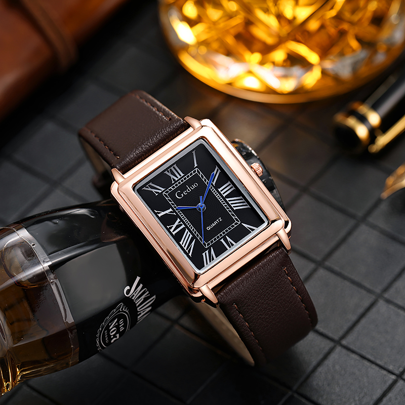 Новые модные роскошные дизайне – обзор и цена Leather Watch Band Men