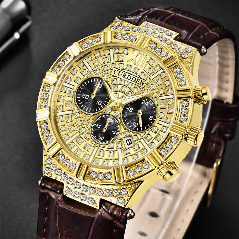 Мужские оригинальные брендовые – обзор и цена Leather Watch Band Men