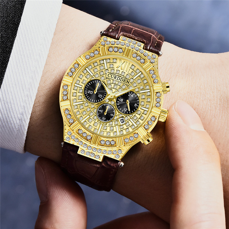 Мужские оригинальные брендовые – обзор и цена Leather Watch Band Men