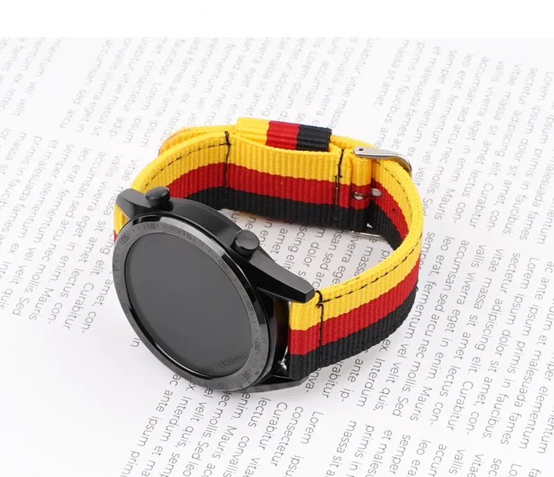 Тканый нейлоновый ремешок 20 м – обзор и цена Nato Strap Nylon