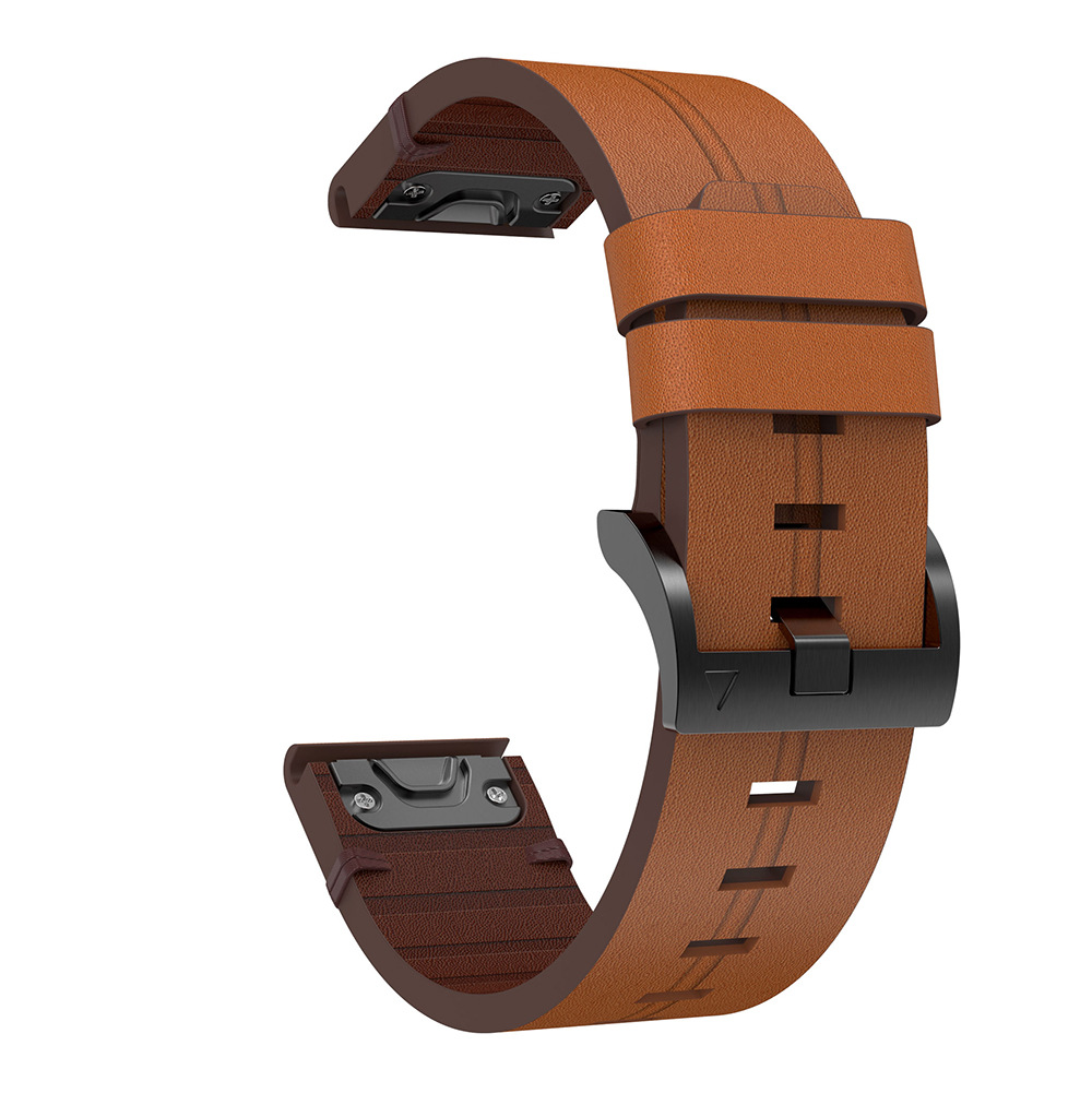 Браслет из натуральной кожи Qu – обзор и цена Leather Strap Quick Release