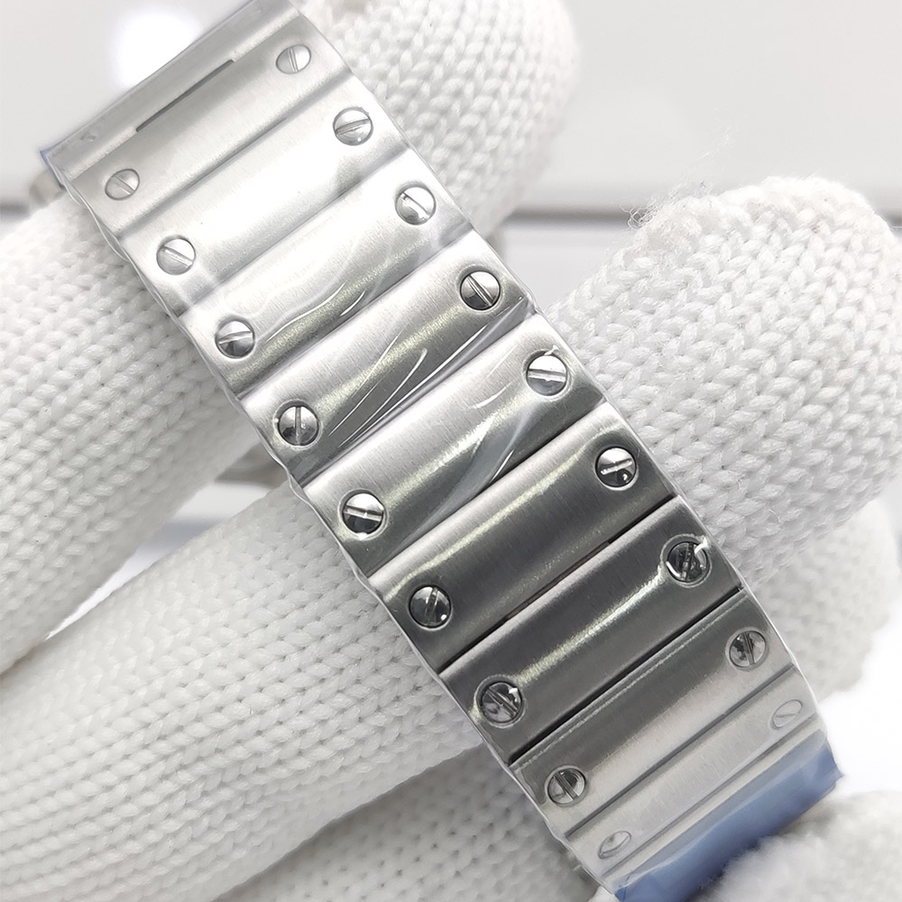 Мужские часы с квадратным корп – обзор и цена Cartier Watch Santos